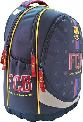 FC Barcelona ergonomický batoh, školská taška 43x31x17cm, tmavo modrá (ECM.-53541)