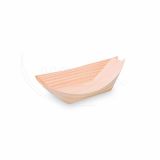Fingerfood miska drevená lodička 13 x 8 cm [100 ks]