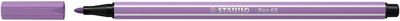 Fixka, 1 mm, STABILO "Pen 68", sivo fialová