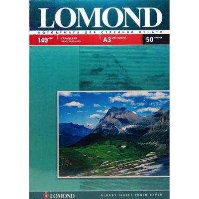 Fotopapier, lesklý, 140g/m2, A3/50 ks, (Lomond)