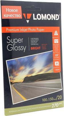 Fotopapier Lomond Premium, saténový, 270 g/m2, 10x15, 20 hárkov, Warm, (1106201)