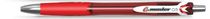 Gélové pero, 0,25 mm, tlačidlový systém ovládania, FLEXOFFICE, "G.master", červené