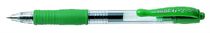 Gélové pero, 0,25 mm, tlačidlový systém ovládania, PILOT "G-2", zelené