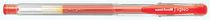 Gélové pero, 0,3 mm, s uzáverom, UNI "UM-100 Signo Micro", červené