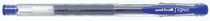 Gélové pero, 0,3 mm, s uzáverom, UNI "UM-100 Signo Micro", tmavomodré