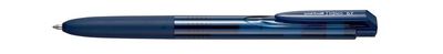 Gélové pero, 0,35 mm, stláčací mechanizmus, UNI "UMN-155N", tmavomodrá