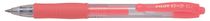 Gélové pero, 0,37 mm, stláčací mechanizmus, PILOT "G-2 Neon", červená