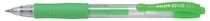 Gélové pero, 0,37 mm, stláčací mechanizmus, PILOT "G-2 Neon", zelená