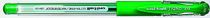 Gélové pero, 0,38 mm, s uzáverom, UNI "UM-151", zelené
