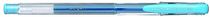 Gélové pero, 0,4 mm, s uzáverom, UNI "UM-100 Signo Fine", svetlomodré