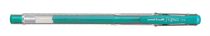 Gélové pero, 0,4 mm, s uzáverom, UNI "UM-100 Signo Fine", zelené