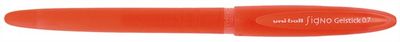 Gélové pero, 0,4 mm, s uzáverom, UNI "UM-170", červené
