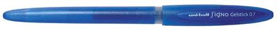 Gélové pero, 0,4 mm, s uzáverom, UNI "UM-170", modré