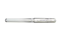 Gélové pero, 0,6 mm, s uzáverom, UNI, "UM-153 Signo Broad", biele