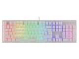 Genesis mechanická klávesnice THOR 303, US layout, bílá, RGB podsvícení, software, Outemu Brown