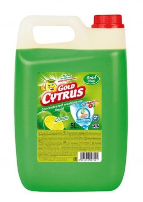 GOLD CYTRUS citrón 5 L, prostriedok na umývanie riadu HY027041