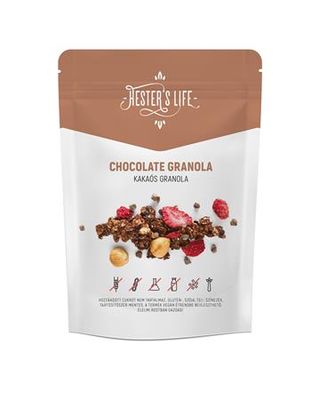 Granola, 60 g, HESTER`S LIFE, čokoládová
