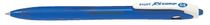 Guličkové pero, 0,21 mm, tlačidlový systém ovládania, PILOT "Rexgrip EF", modré