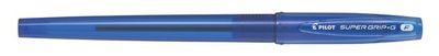 Guličkové pero, 0,22 mm, s uzáverom, PILOT "Super Grip G", modré