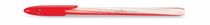 Guličkové pero, 0,3 mm, s uzáverom, FLEXOFFICE "Candee", červené