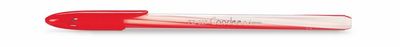 Guličkové pero, 0,3 mm, s uzáverom, FLEXOFFICE "Candee", červené