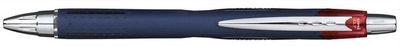 Guličkové pero, 0,3 mm, tlačťidlový systém ovládania, UNI "SXN-217 Jetstream", červené