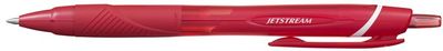 Guličkové pero, 0,35 mm, tlačidlový systém ovládania, UNI "SXN-150C Jetstream", červené