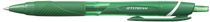 Guličkové pero, 0,35 mm, tlačidlový systém ovládania, UNI "SXN-150C Jetstream", zelené