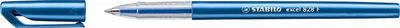 Guličkové pero, 0,38 mm, s vrchnákom, STABILO "Excel", modré