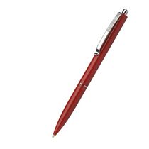 Guličkové pero, 0,5 mm, tlačidlový systém ovládania, SCHNEIDER "K15", červené