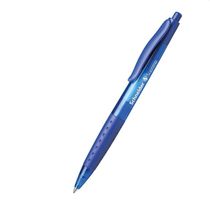 Guličkové pero, 0,5 mm, tlačidlový systém ovládania, SCHNEIDER "Suprimo", modré