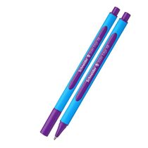 Guličkové pero, 0,7 mm, s uzáverom, SCHNEIDER "Slider Edge XB", fialové