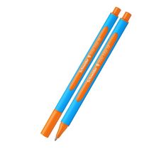 Guličkové pero, 0,7 mm, s uzáverom, SCHNEIDER "Slider Edge XB", oranžové