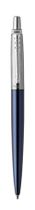 Guličkové pero, 0,7 mm, strieborný klip, royal modré telo pera, PARKER, "Royal Jotter", modré