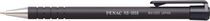 Guličkové pero, 0,7 mm, tlačidlový systém ovládania, PENAC "RB-085B", čierne