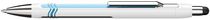 Guličkové pero, 0,7 mm, tlačidlový systém ovládania, pre dotykové zariadenia, SCHNEIDER "Epsilon Touch XB", biele-modré
