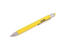 Guličkové pero, multifunkčné, TROIKA, žlté