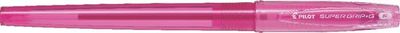 Guľôčkové pero, 0,22 mm, s vrchnákom, PILOT "Super Grip G", ružová