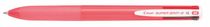 Guľôčkové pero, 0,27 mm, stláčací mechanizmus, 4-farebné, PILOT "Super Grip G", ružová