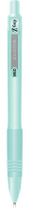 Guľôčkové pero, 0,27 mm, stláčací mechanizmus, zelené telo pera, ZEBRA "Z-Grip Pastel", modré