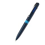 Guľôčkové pero, 0,5 mm, stláčací mechanizmus, 4-farebné, SCHNEIDER 