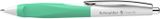 Guľôčkové pero, 0,5 mm, stláčací mechanizmus, farba tela pera: biela-mätová, SCHNEIDER 