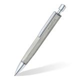 Guľôčkové pero, 0,5 mm, tlačídlový systém, šesťhranné, betónové telo pera, STAEDTLER 