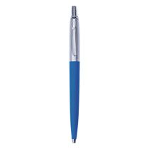 Guľôčkové pero, 0,8 mm, stláčací mechanizmus, telo pera morská modrá, PAX, modrá