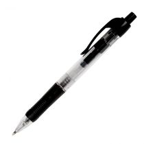 Guľôčkové pero Q-CONNECT klikacie čierne