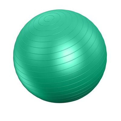 Gymnastická lopta, 65 cm, VIVAMAX, zelená