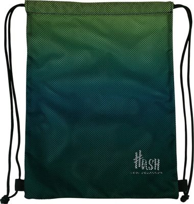 HASH Športové vrecúško / taška na chrbát Smoky Green, 507020037