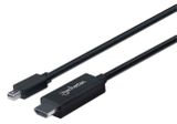 HDMI-mini DisplayPort kábel, 1 m, MANHATTAN