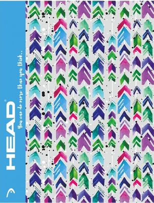 HEAD Arrow, Zošit štvorčekový 565 (5x5mm), A5, 60 listov, 102020002
