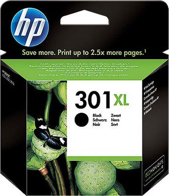 HP Ink No 301 HP301 HP 301 XL Black Schwarz (CH563EE)